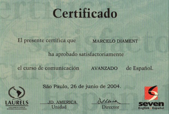 Espanhol Avançado Seven