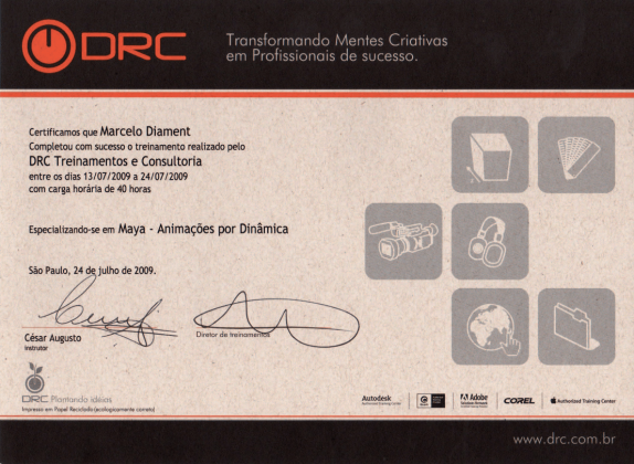 Maya - Animação por Dinâmica (3D) DRC