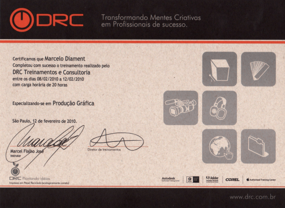 Produção Gráfica DRC