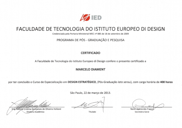 Design Estratégico IED