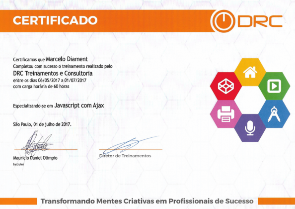 JavaScript com Ajax DRC