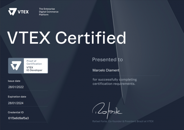 VTEX IO Developer VTEX