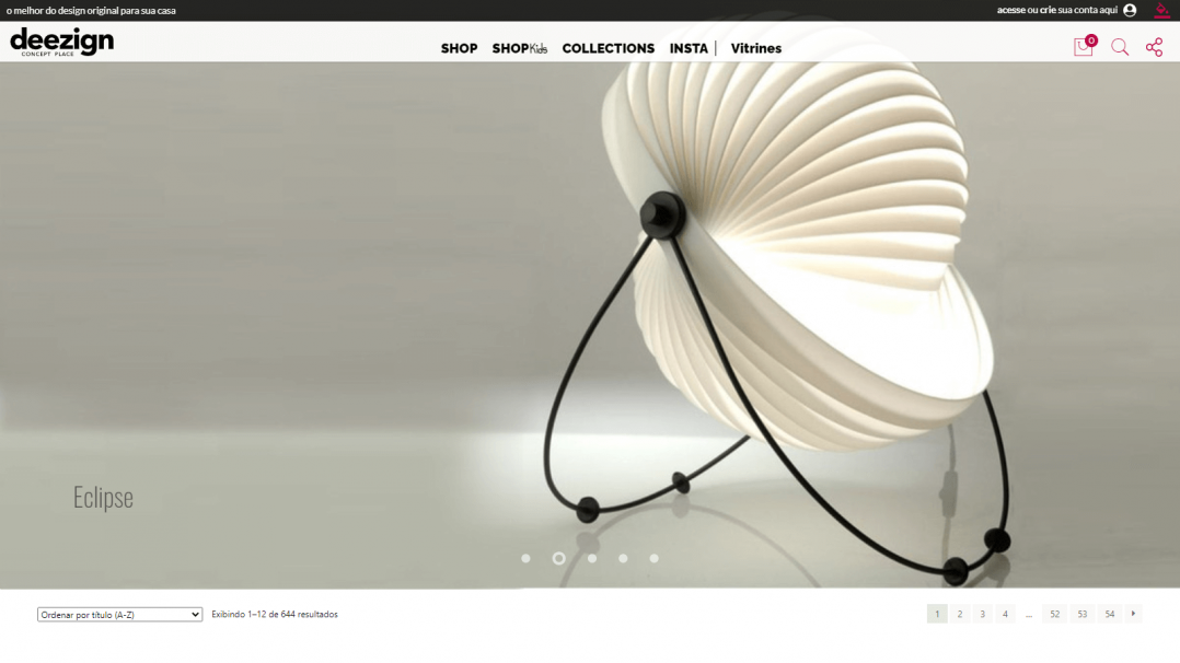 Marketplace Gerenciável WordPress WooCommerce Deezign Tela 01