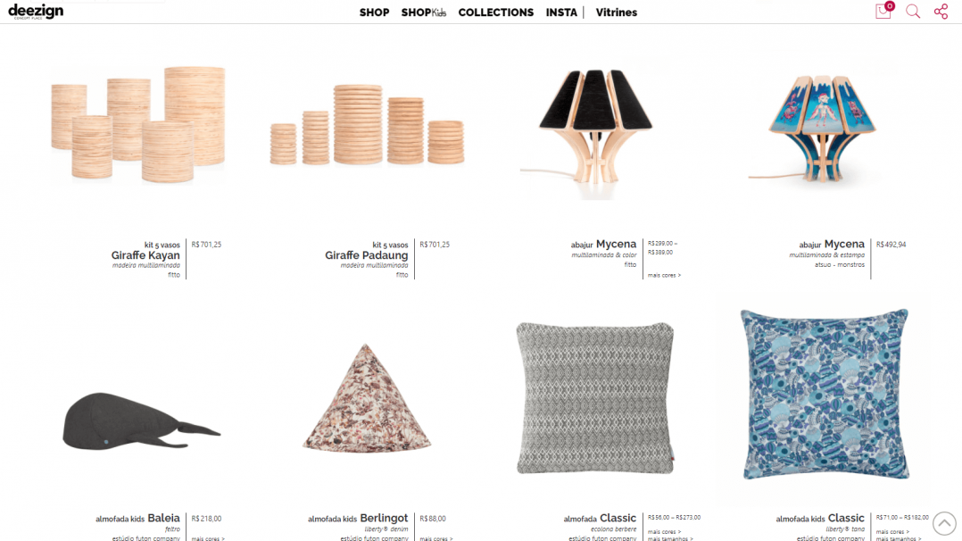 Marketplace Gerenciável WordPress WooCommerce Deezign Tela 02