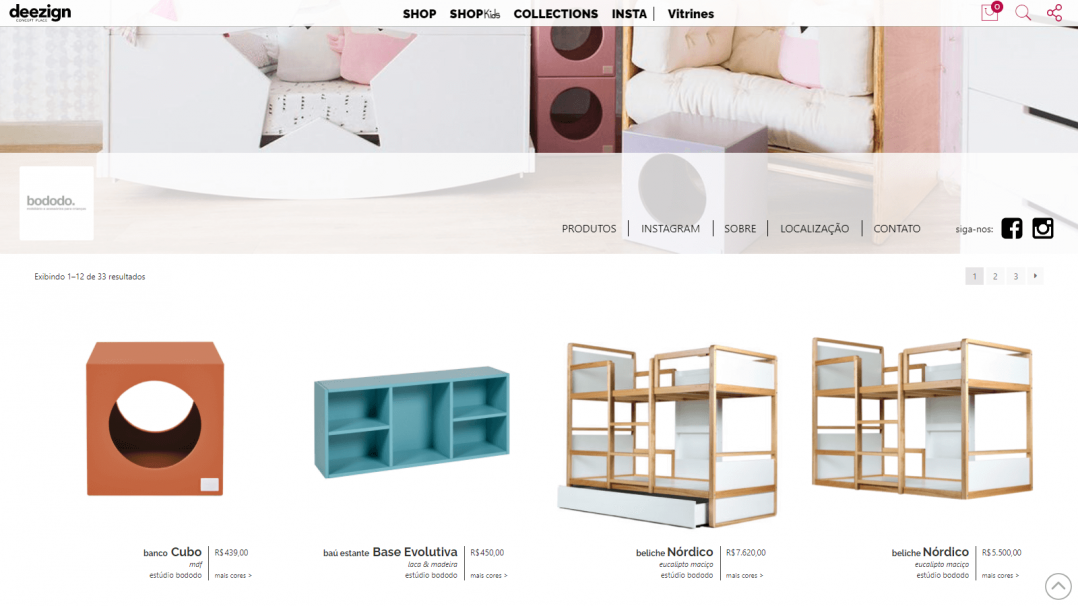 Marketplace Gerenciável WordPress WooCommerce Deezign Tela 03
