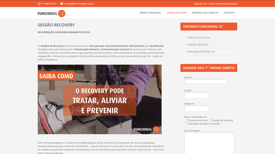 Site Institucional Gerenciável WordPress Funcional XT Tela 03